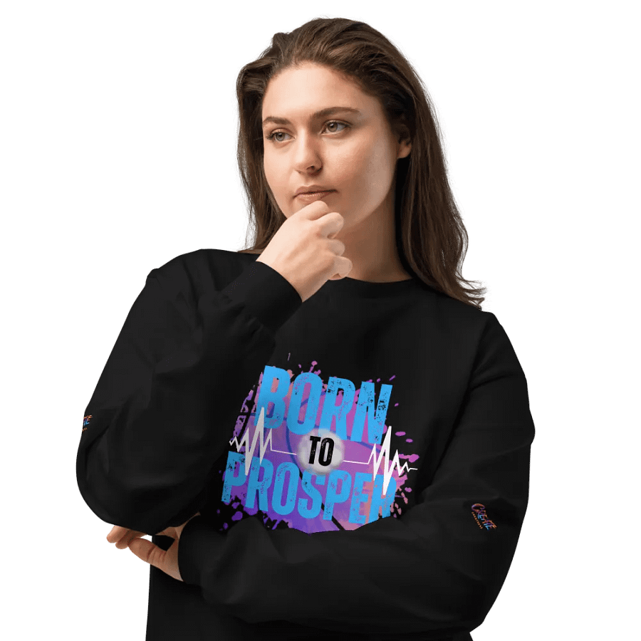 Born to Prosper Unisex Long Sleeve Shirt product image (7)