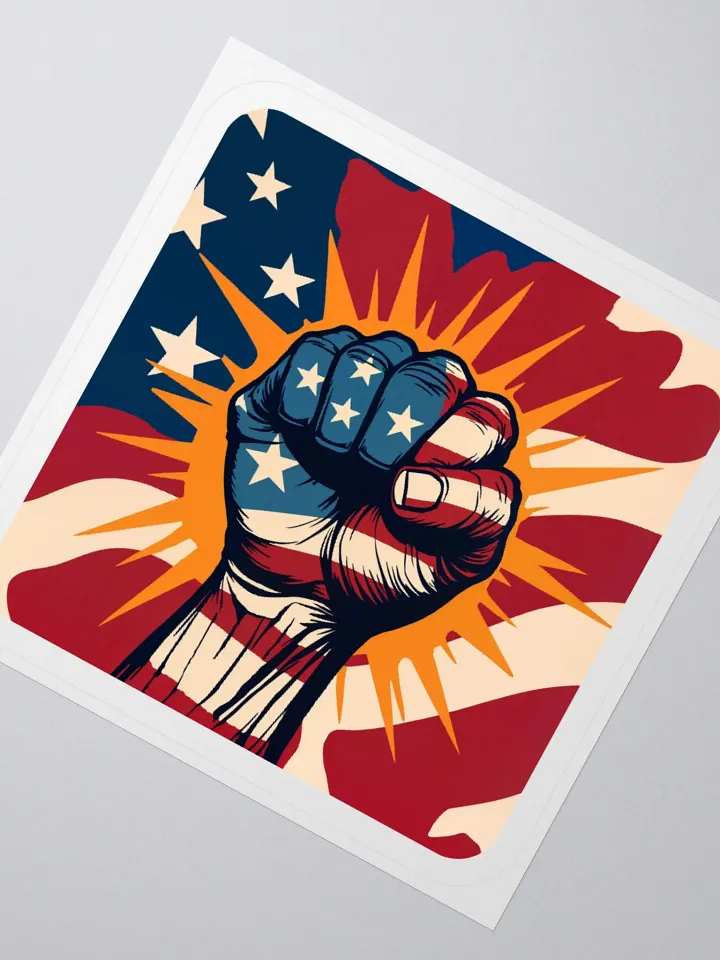 Sticker: America First product image (2)
