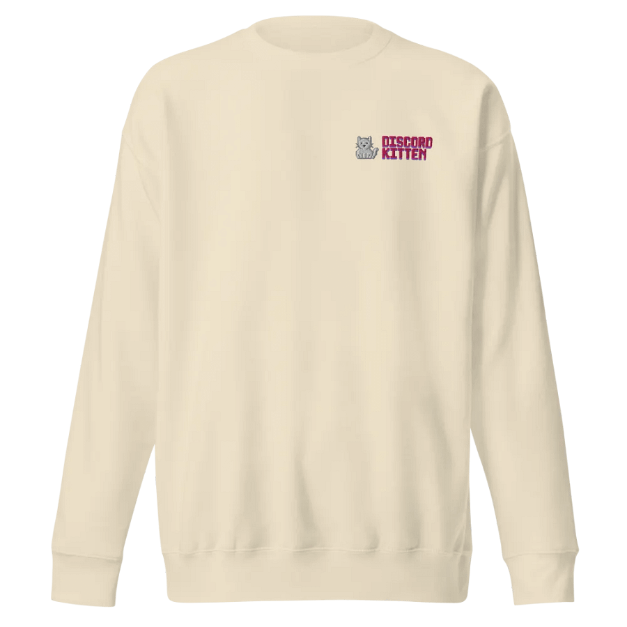 Discord Kitten ∙ Embroidered Sweatshirt product image (5)