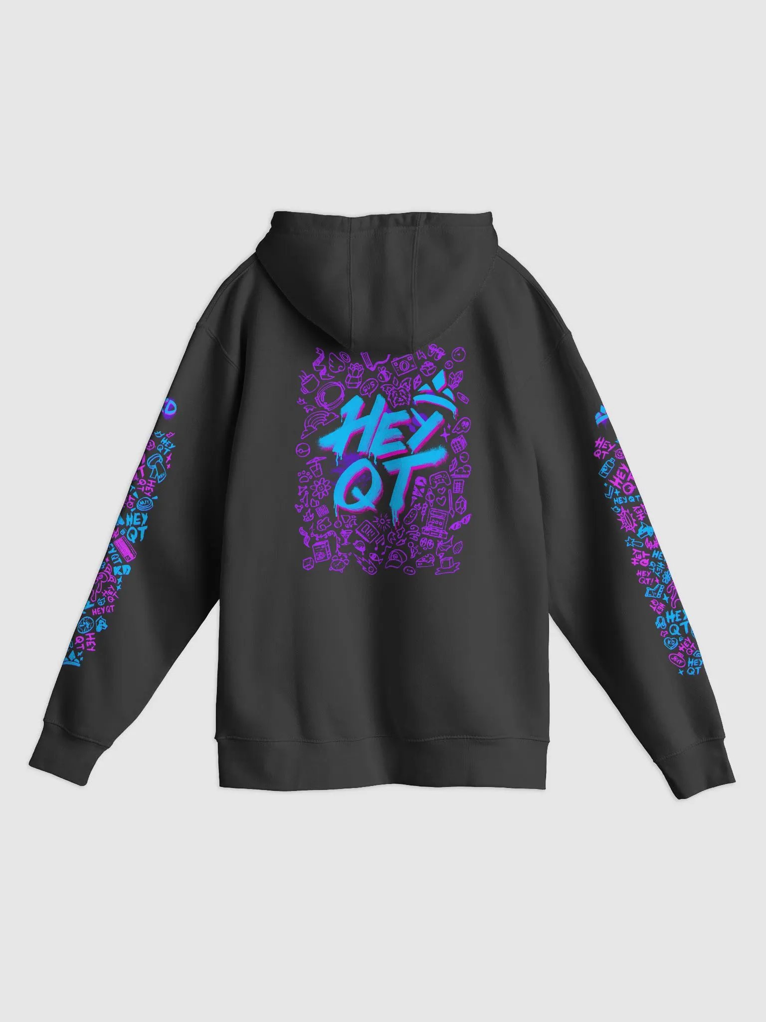 Graffiti Hey QT Hoodie product image (2)
