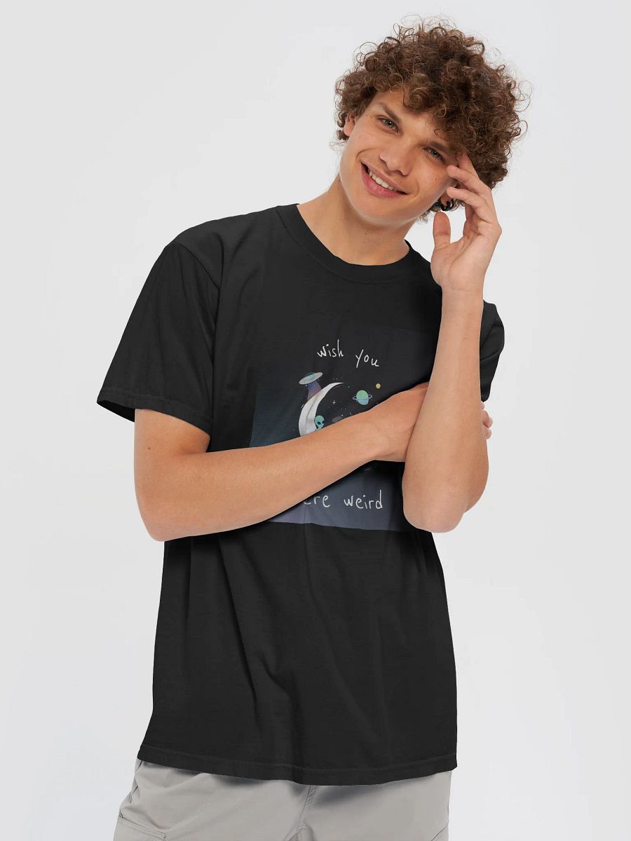 Weirdly Comfortable Alien Moon T-Shirt product image (15)