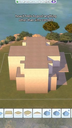 😭😭 #thesims #daniellebuilds