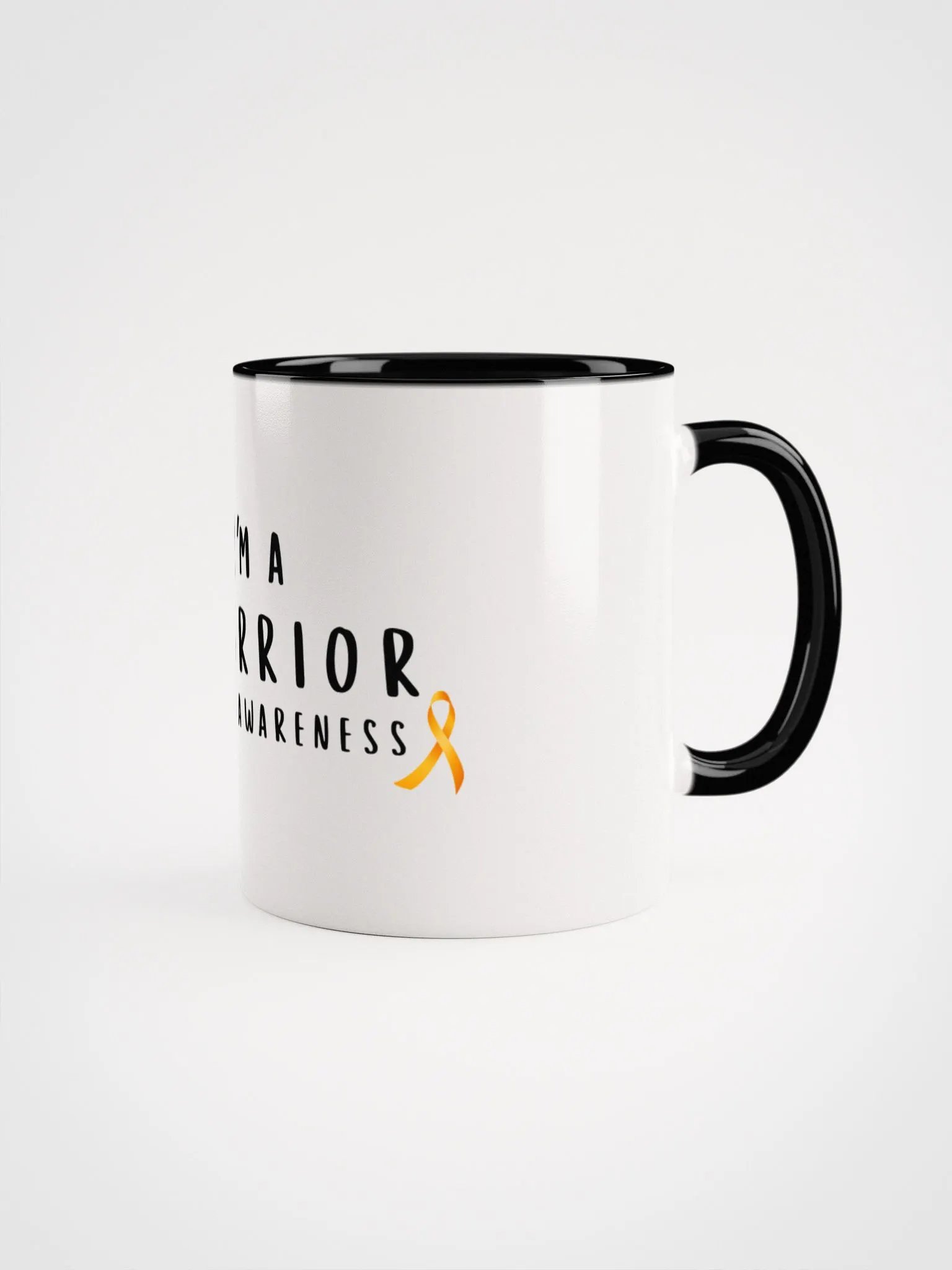 I'm a Warrior CRPS Awareness Mug - Choose Your Color (Masculine Design) product image (2)