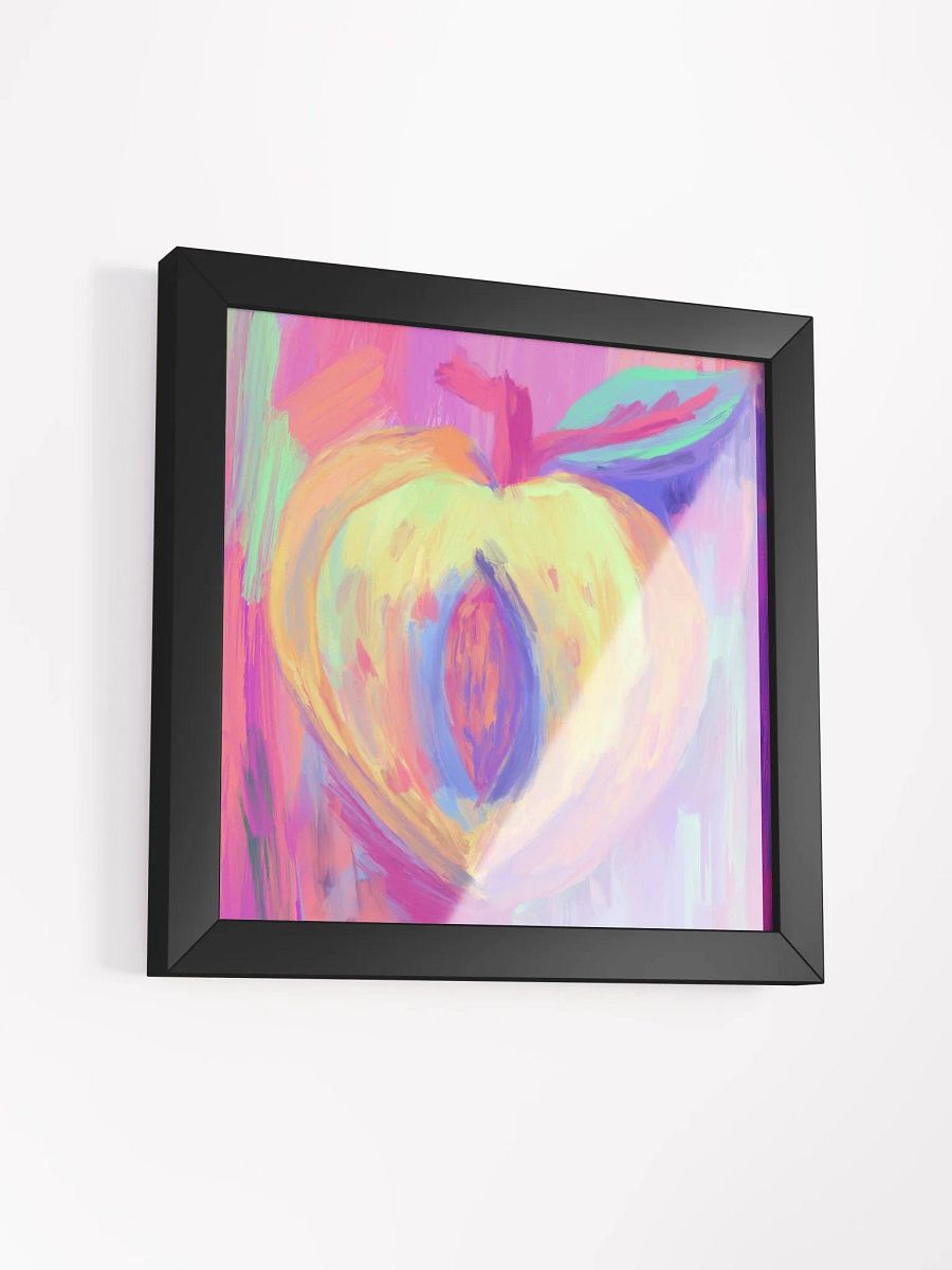 Peach Study Framed Art Print product image (3)