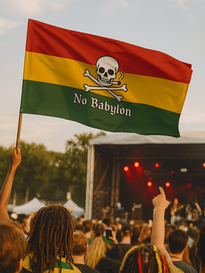 Rasta Flag - No Babylon product image (2)
