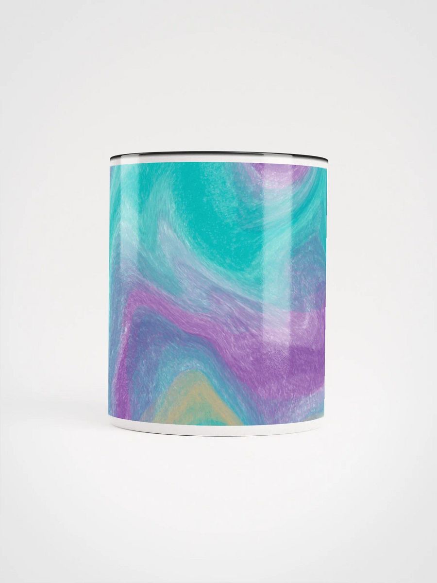 Pretty Purple and Teal Marble Fluid Art product image (5)