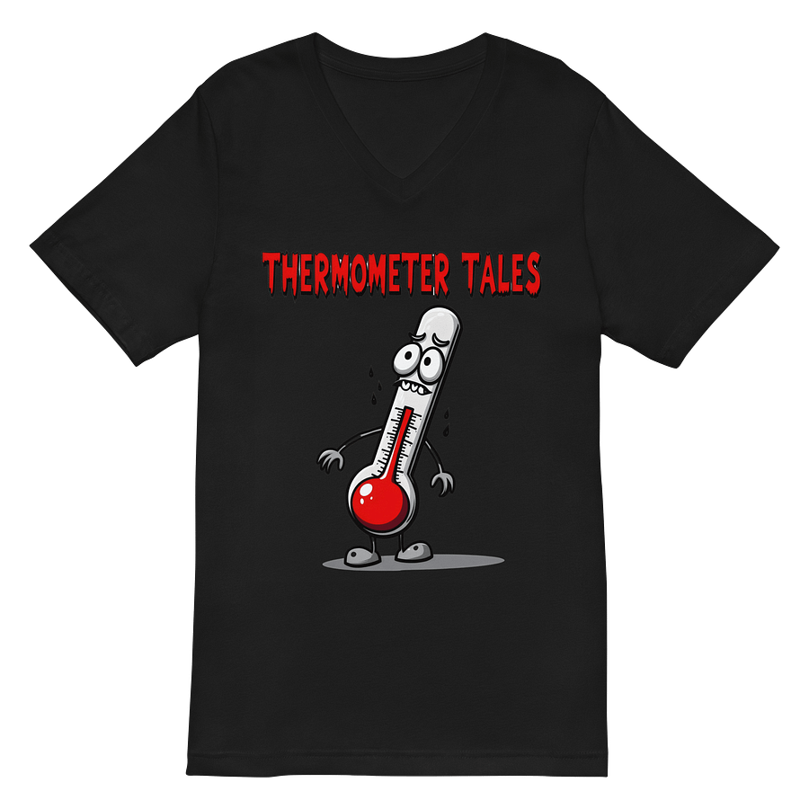 Worried Thermometer Tales V-Neck Tee product image (3)