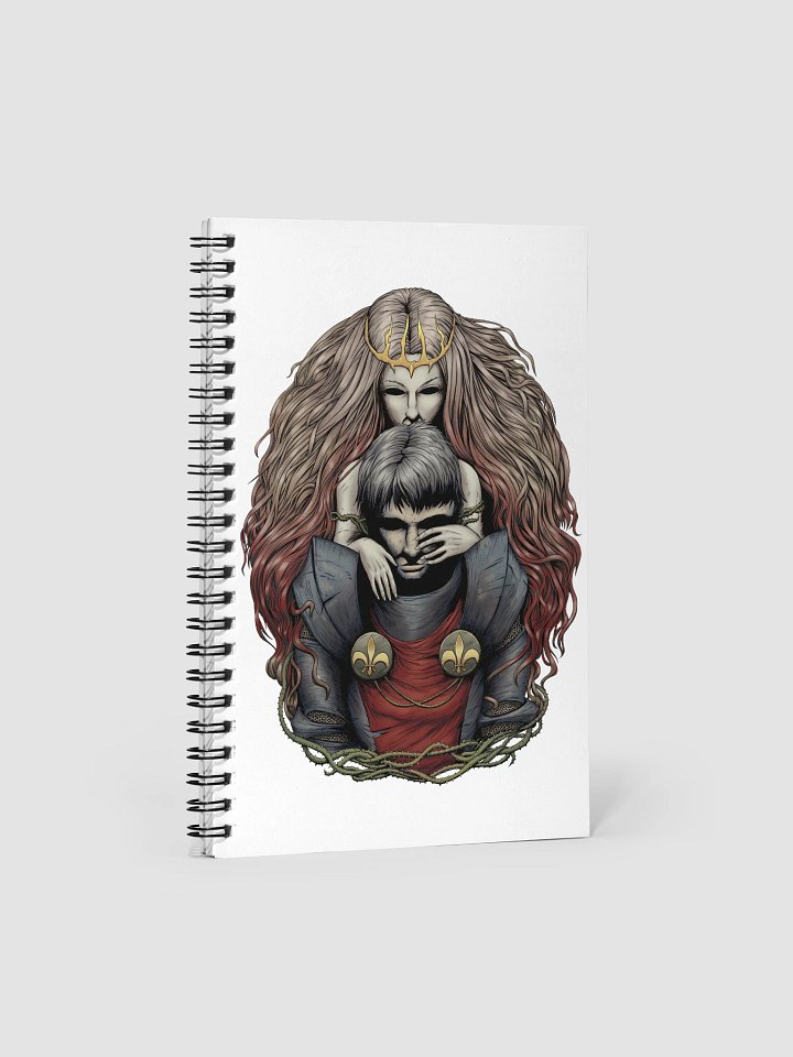 Grungy Spiral Notebook product image (1)
