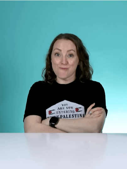 You Are Now Entering Free Palestine Classic T-Shirt [Fundraiser] product image (2)