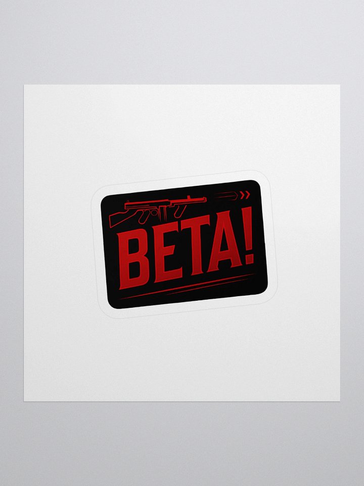 BETA STICKER product image (1)