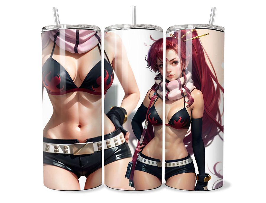 Yoko Littner 20 oz Stainless Steel Tumbler – Bold and Fiery product image (1)