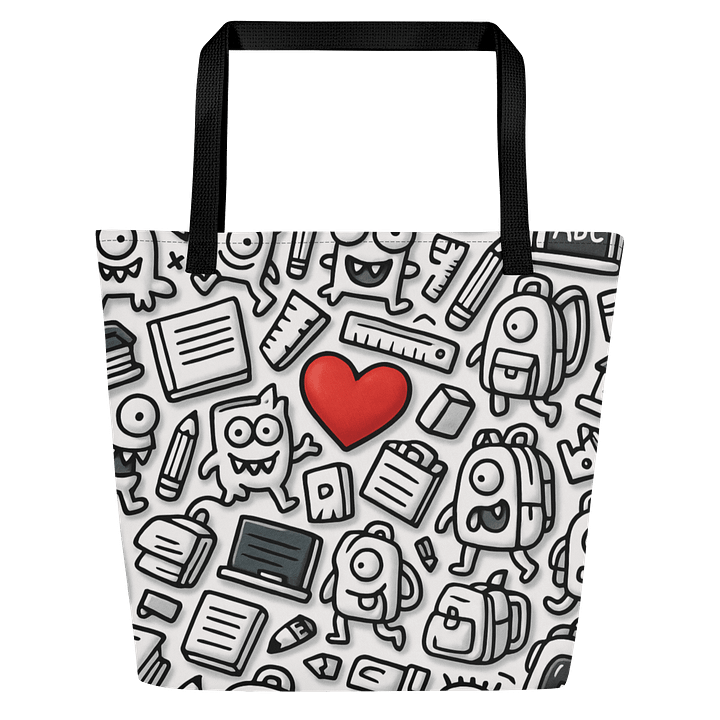 School Love Doodle- Tote Bag product image (1)