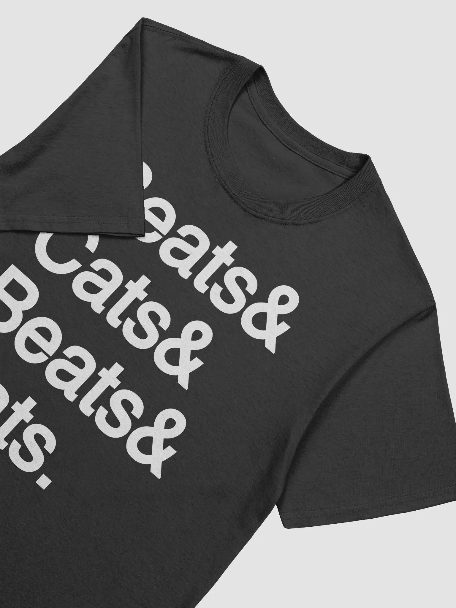 Beats & Cats T-Shirt (Gildan Softstyle) product image (2)