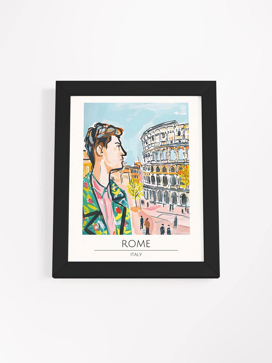 Rome Italy Framed Travel Poster product image (4)