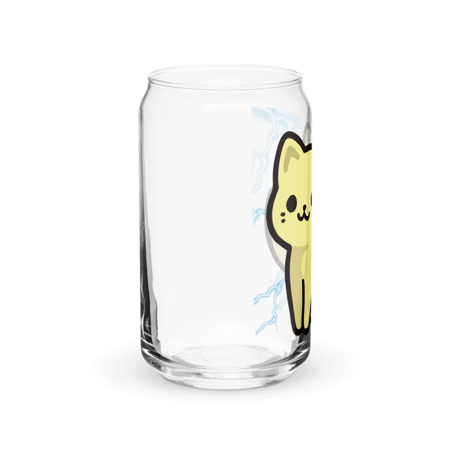 Lightning Kitty! Glass Can Cup product image (40)