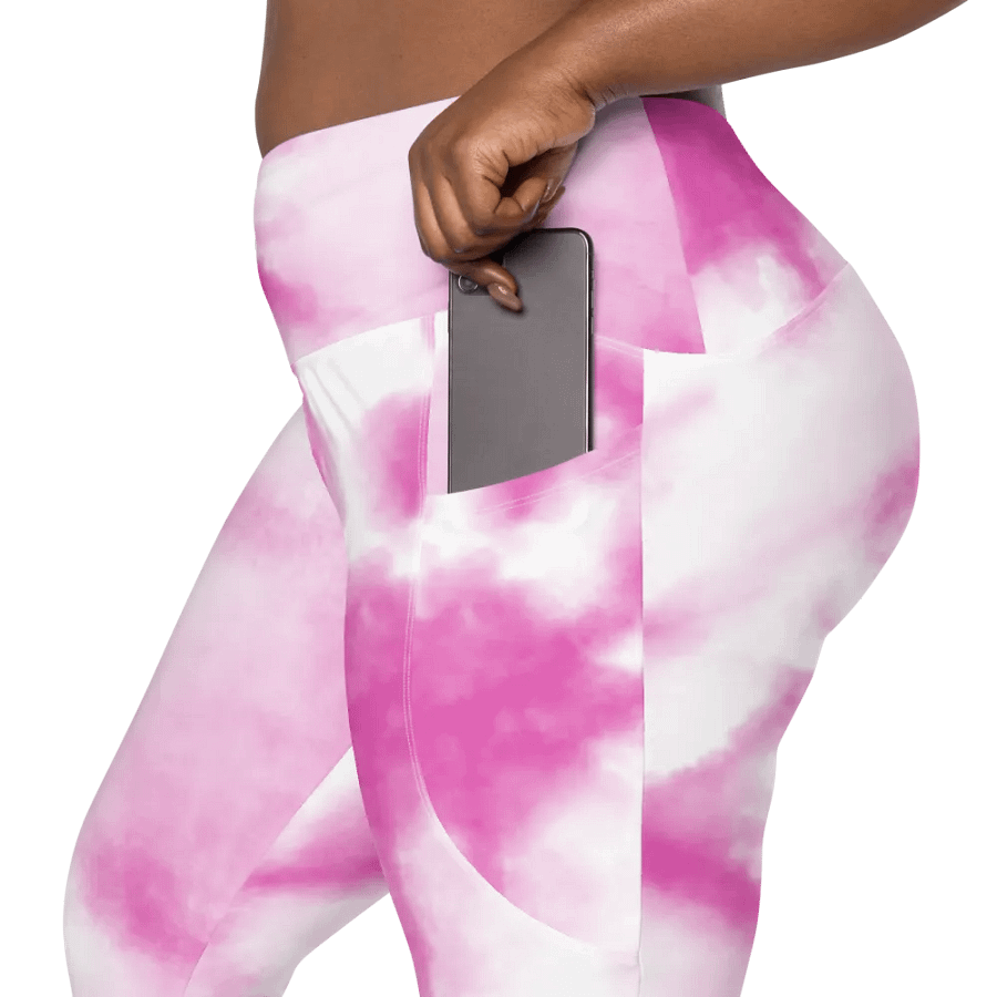 Tie Die Cherry Leggings w Pockets product image (9)