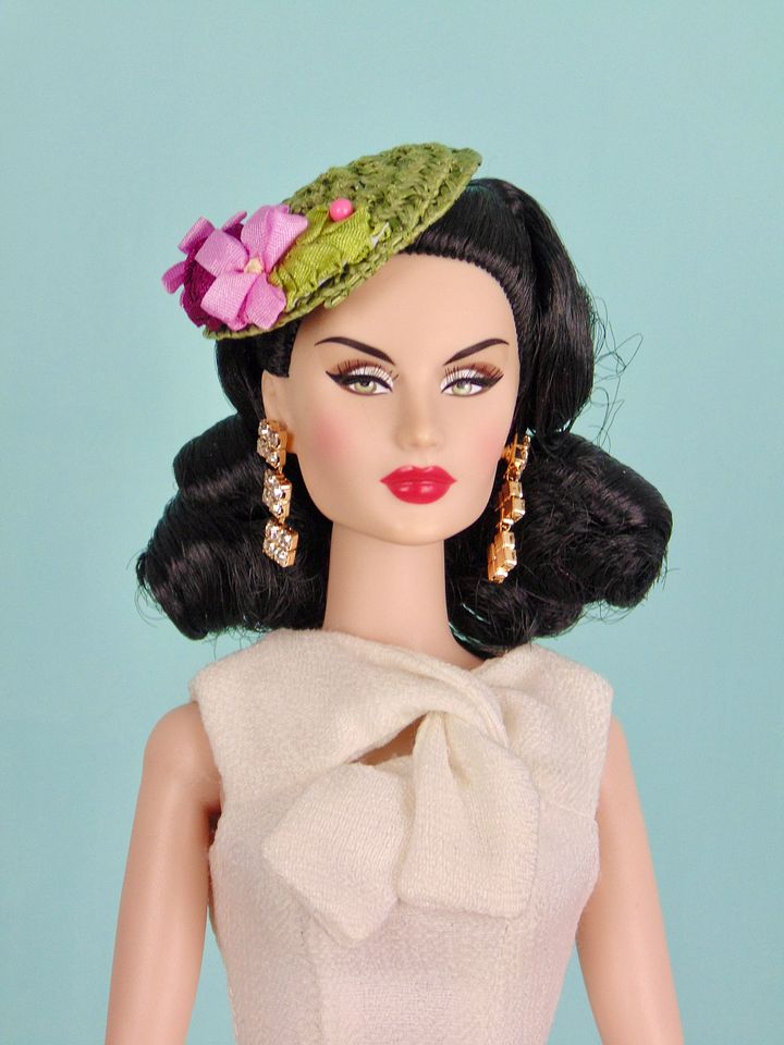 Green hat for 12” fashion dolls product image (1)