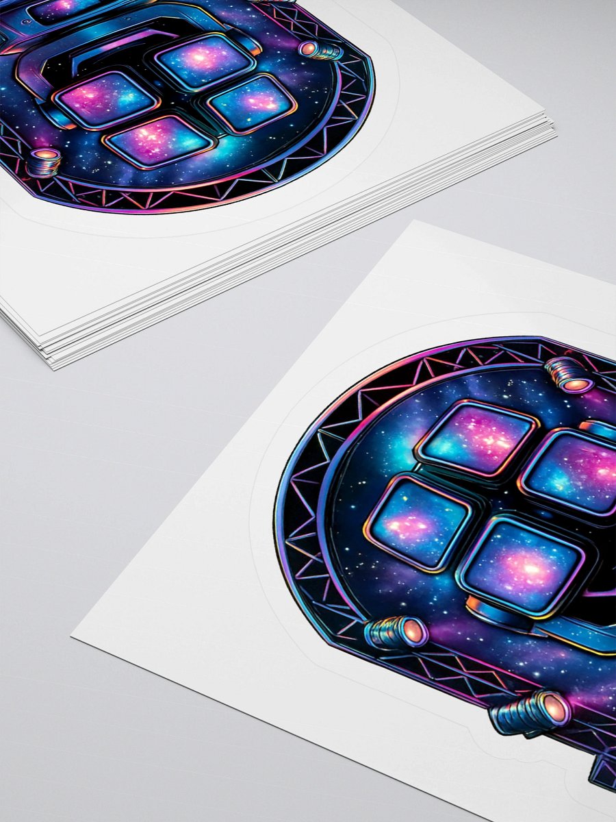 Theatrically Jerry: "Cosmic Quad" Moving Head Wash Light Stickers product image (4)