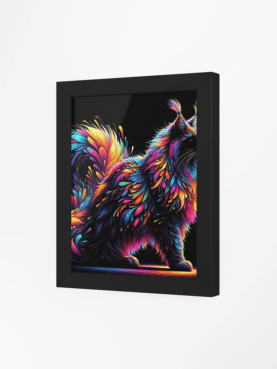 Framed High-Quality Matte Poster (in): Maine Coon 3 product image (3)