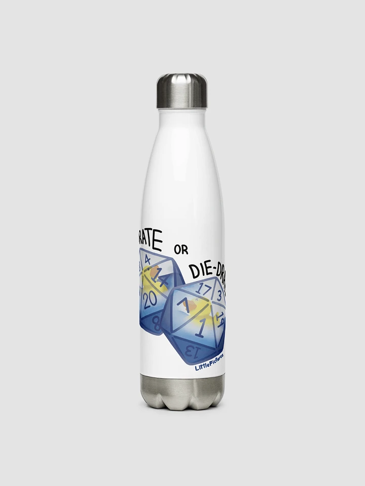 Duck20 /w Text Stainless Steel Water Bottle product image (1)