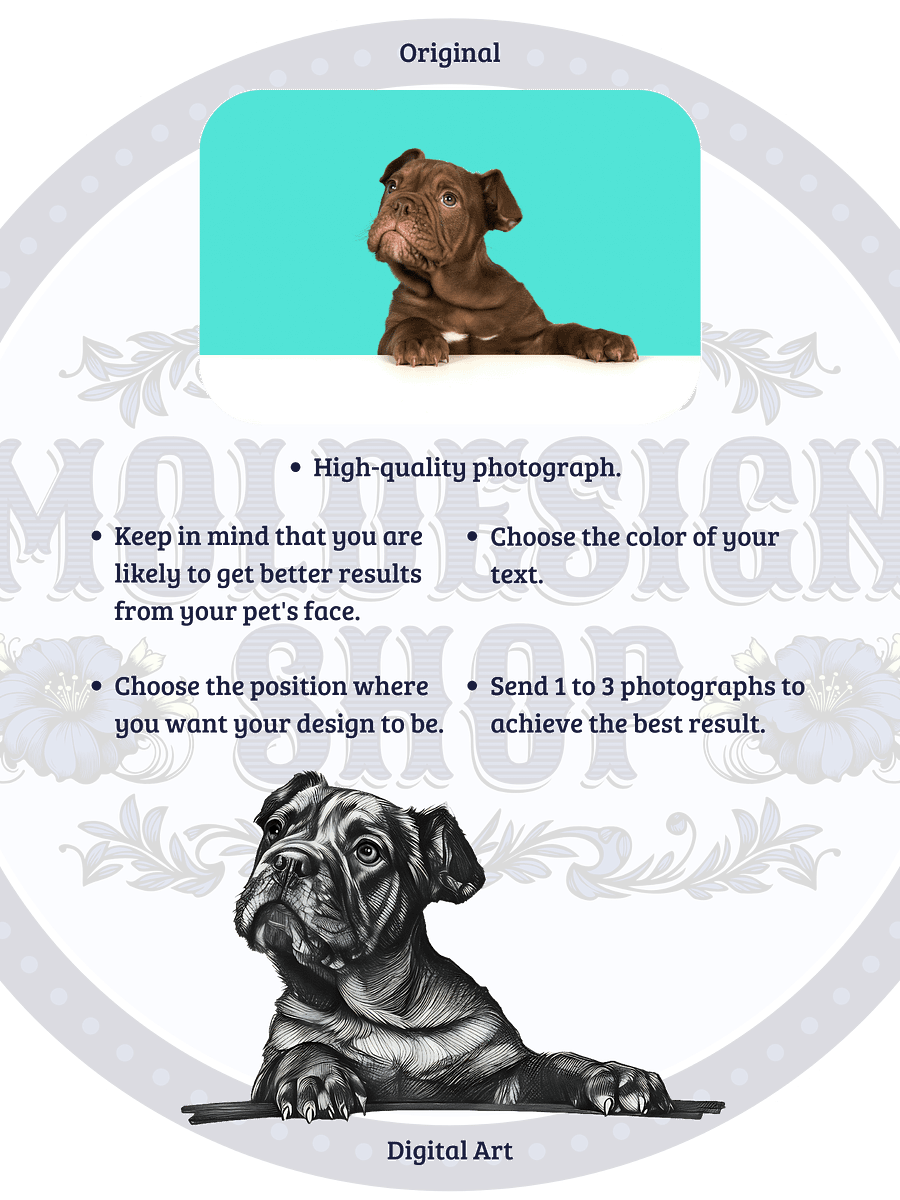 YOUR FRENCH BULLDOG! / T-SHIRT WITH PERSONALIZED NAME product image (4)