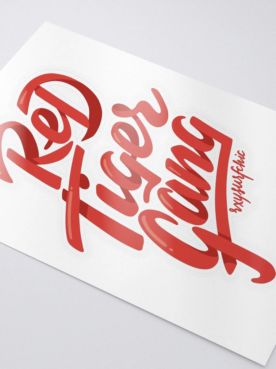 Red Tiger Gang - Kiss Cut Sticker product image (3)