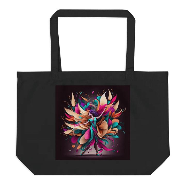 Carry Art & Sustainability: Floral Dance Eco-Tote product image (1)