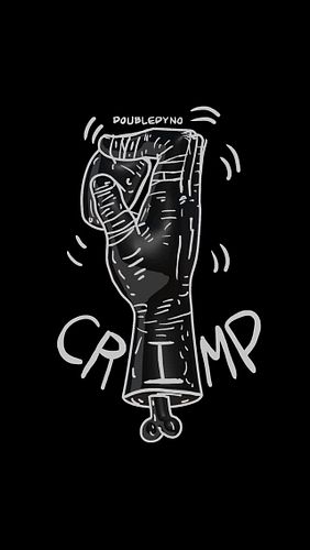 Crimp #rockclimbing #bouldering #illustration #graphictees #climblife #motiongraphics
