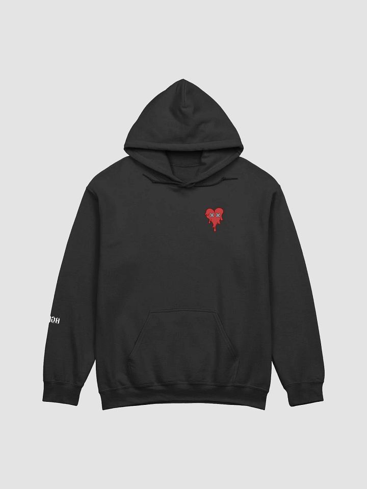 Printed Red Heart Hoodie product image (3)