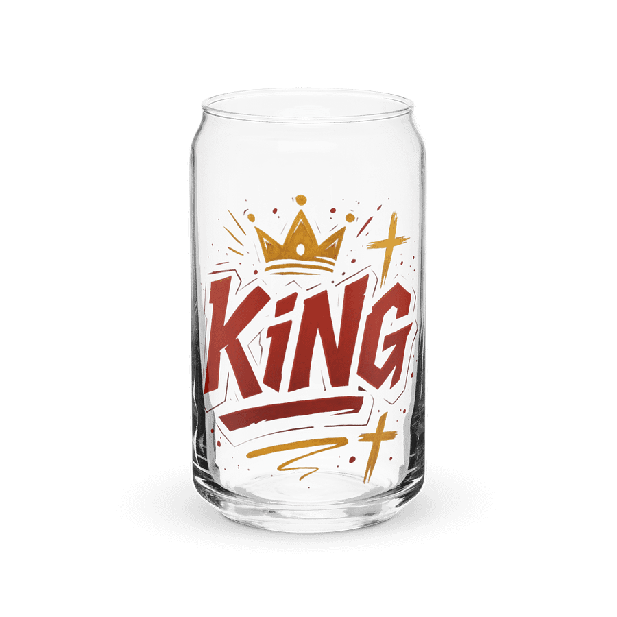 KING Graffiti Can Glass | Rule Every Sip product image (2)