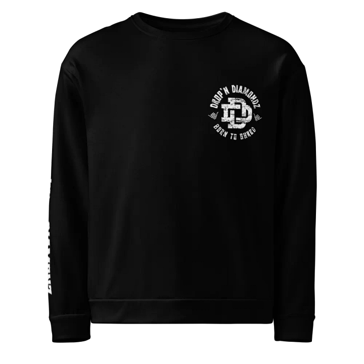 Drop n Diamondz Skull Emblem Sweatshirt product image (2)