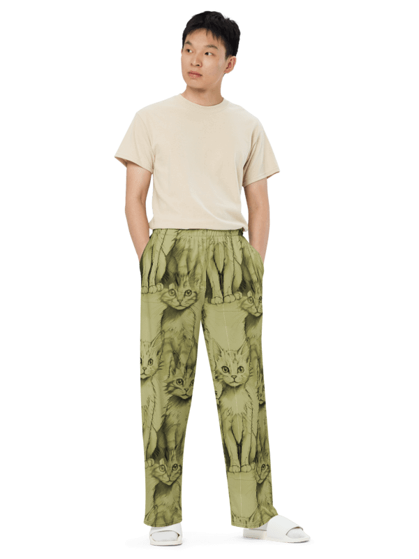 Wide Leg Pants The Cat Sketchbook Collection product image (7)