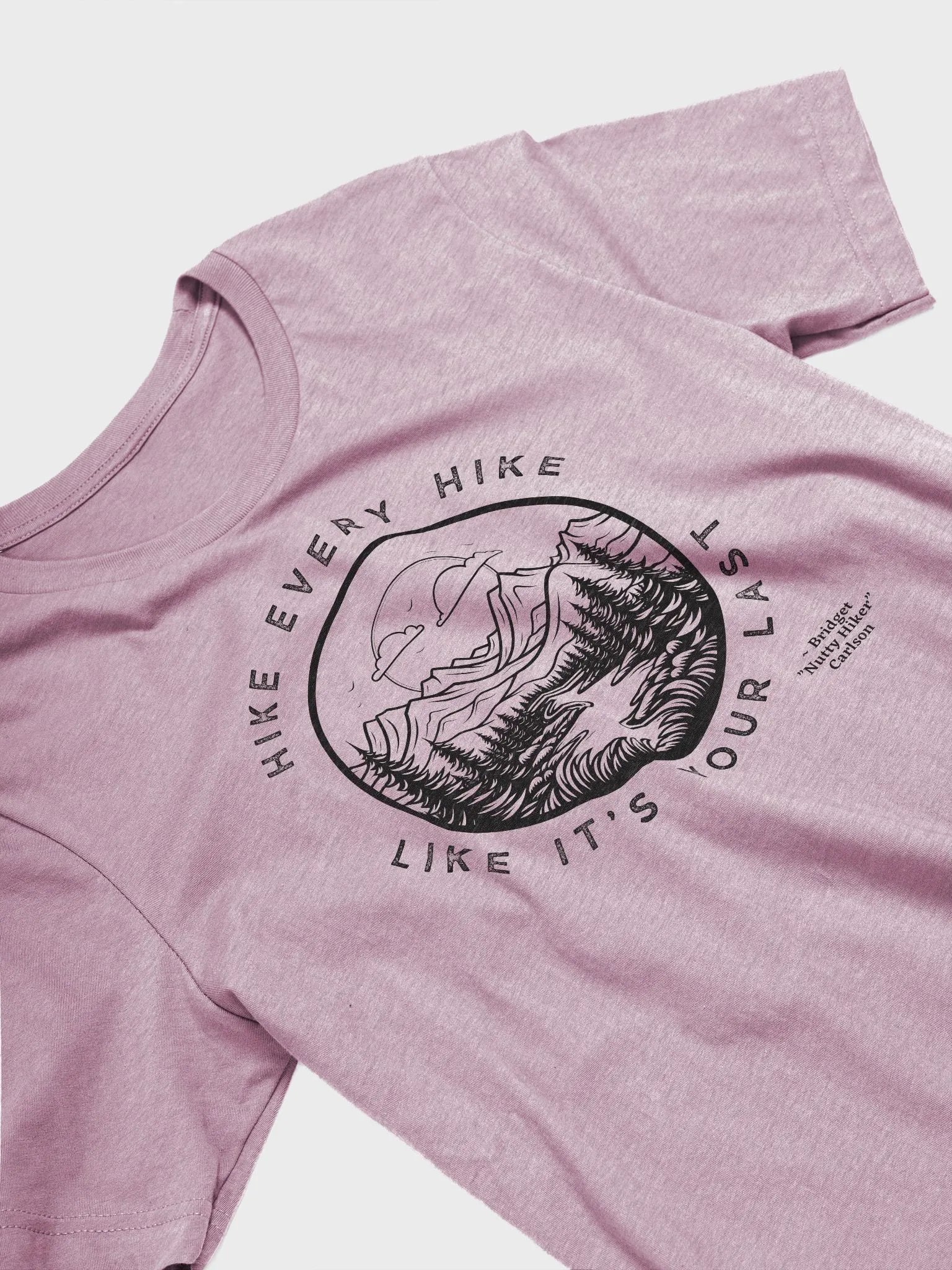 Nutty Hiker Slogan Light Unisex Jersey Short Sleeve Tee product image (33)