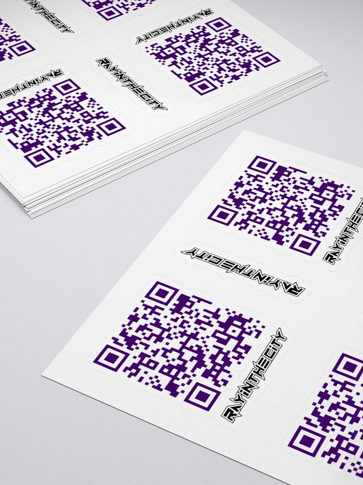 Ray's QR stickers! product image (1)