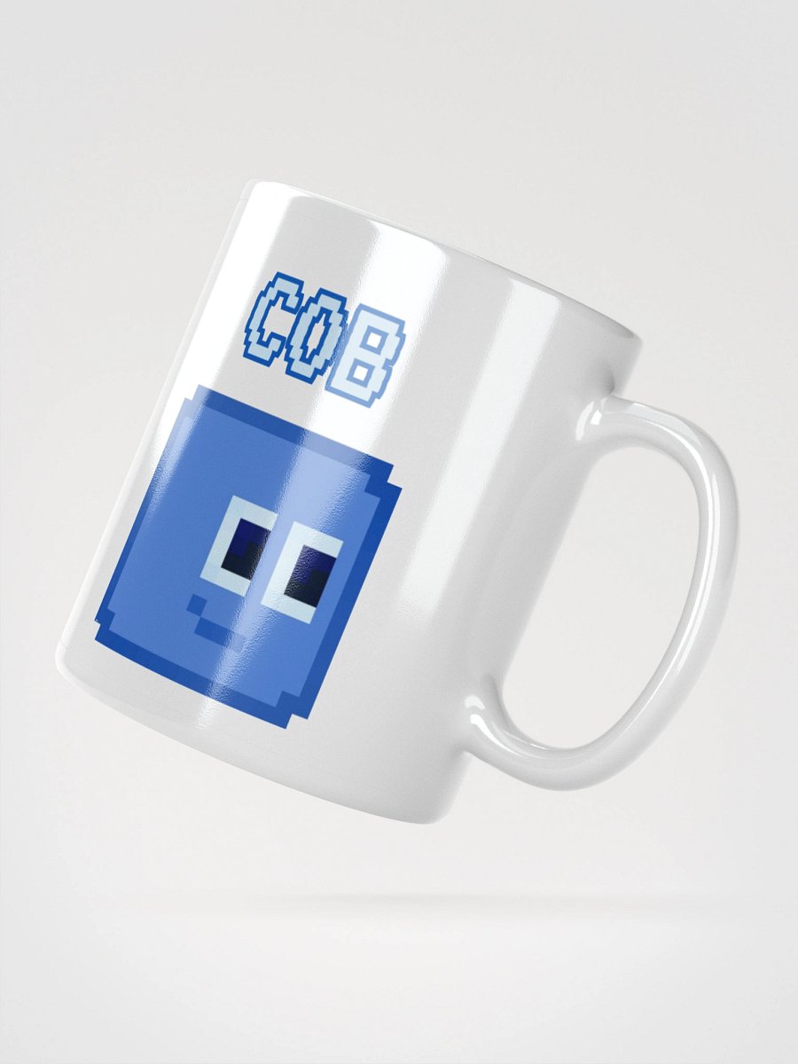 Cob White Glossy Mug product image (2)