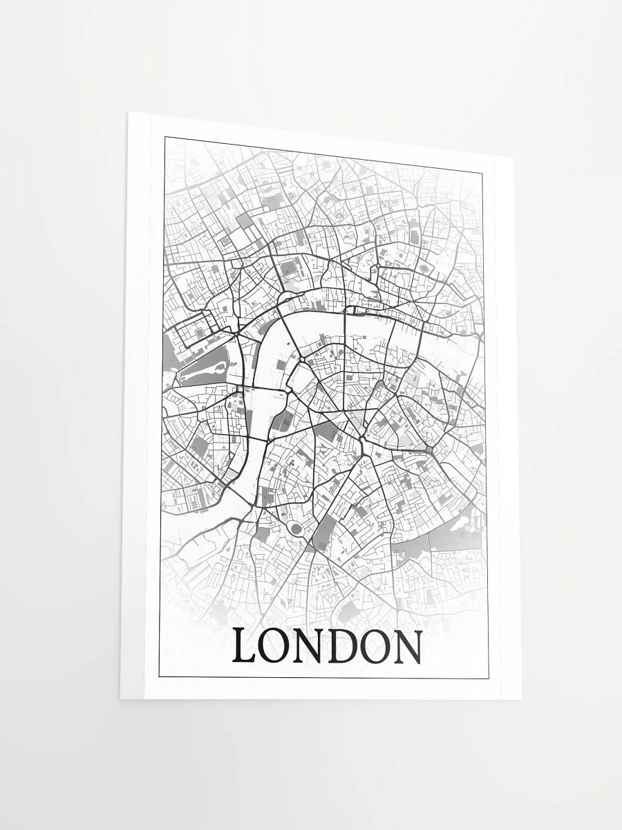 London, England, city map print product image (14)
