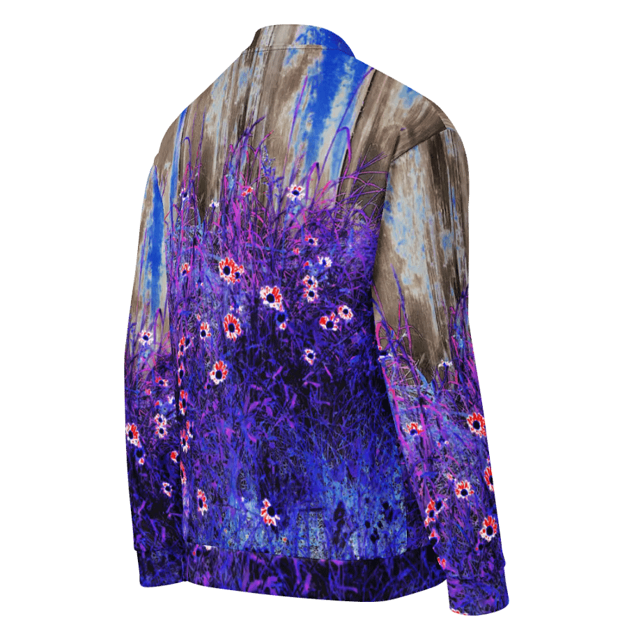 Vibrant Summer Daises Unisex Bomber Jacket product image (8)