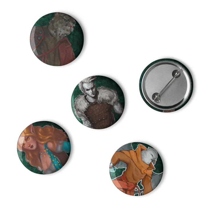 Adventurers of Vimm - Campaign 2 Pin Collection product image (2)