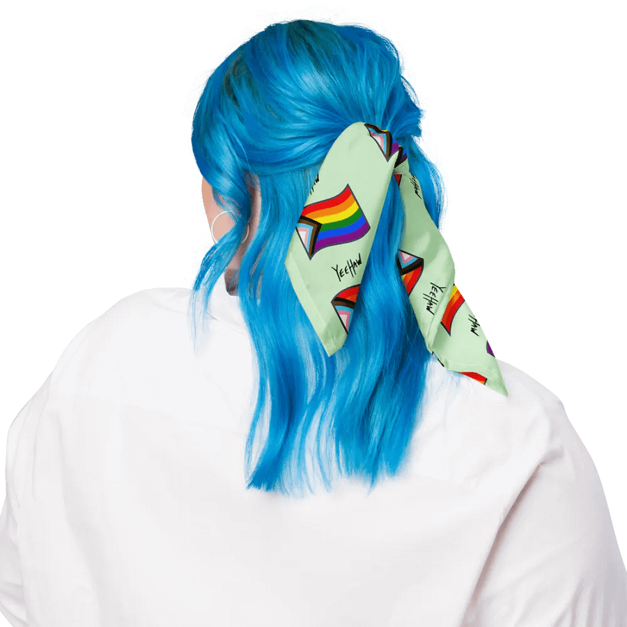 Cowboy x Pride Bandana (Green) product image (5)