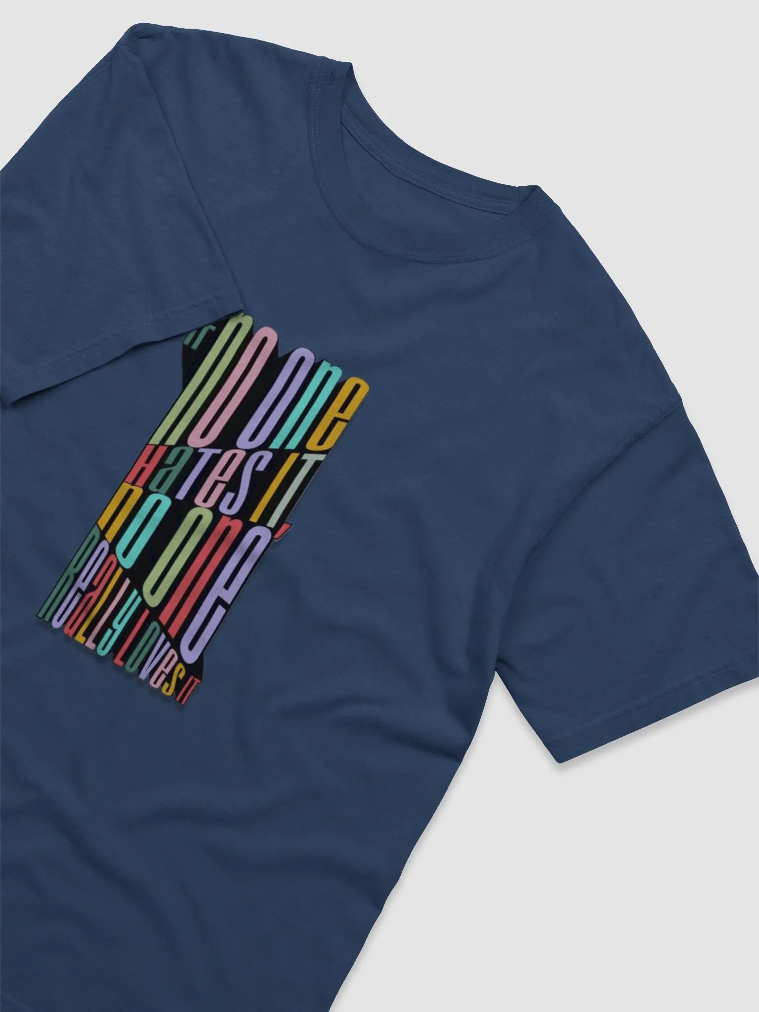 Bold Statement Staggered Text Tee product image (15)