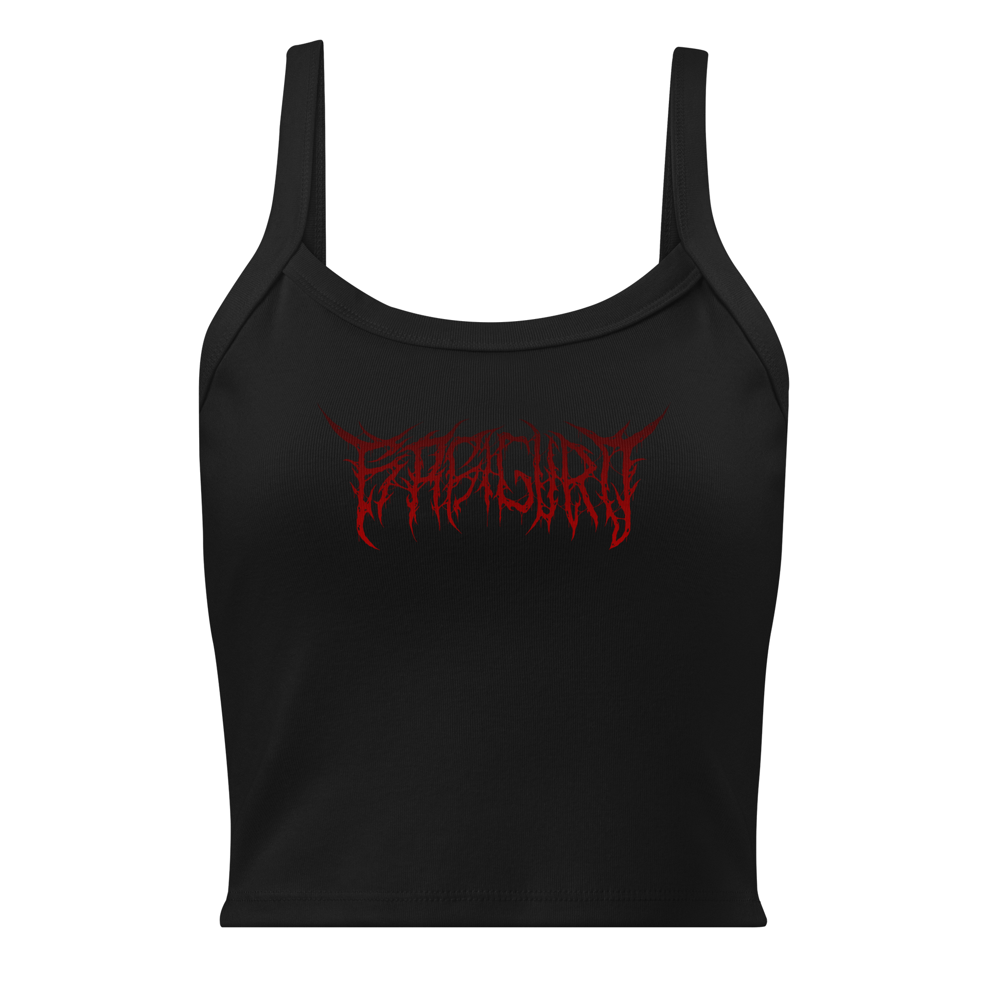 BabiGuro Red Logo Tank Top product image (1)