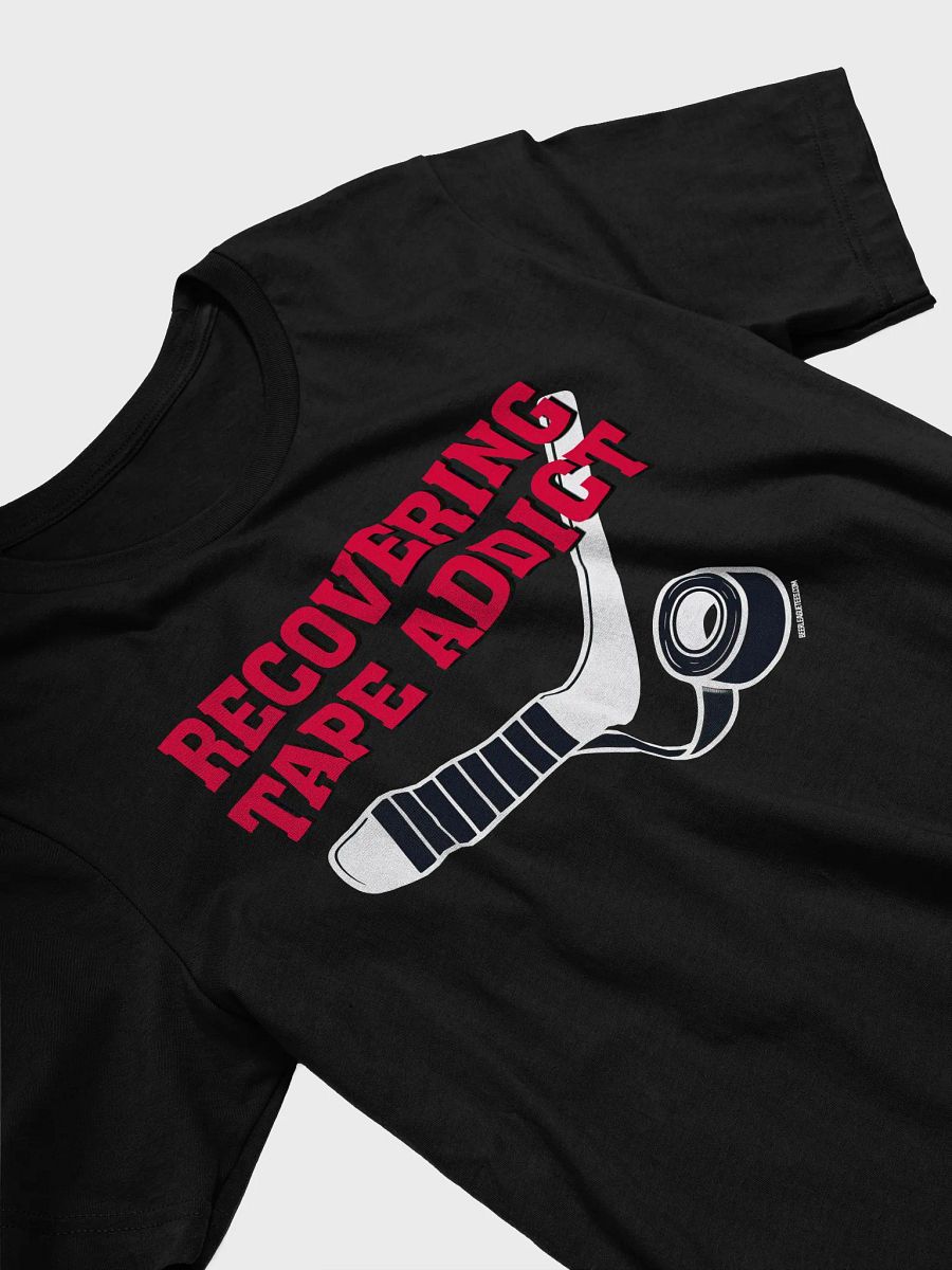 Funny Hockey T-Shirt - Recovering Tape Addict - Beer League Hockey Shirt for Men - Gift for Hockey Players with Clean Tape Jobs product image (13)