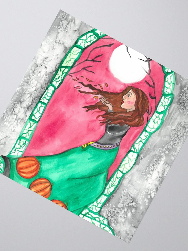 October Moon Sticker product image (6)
