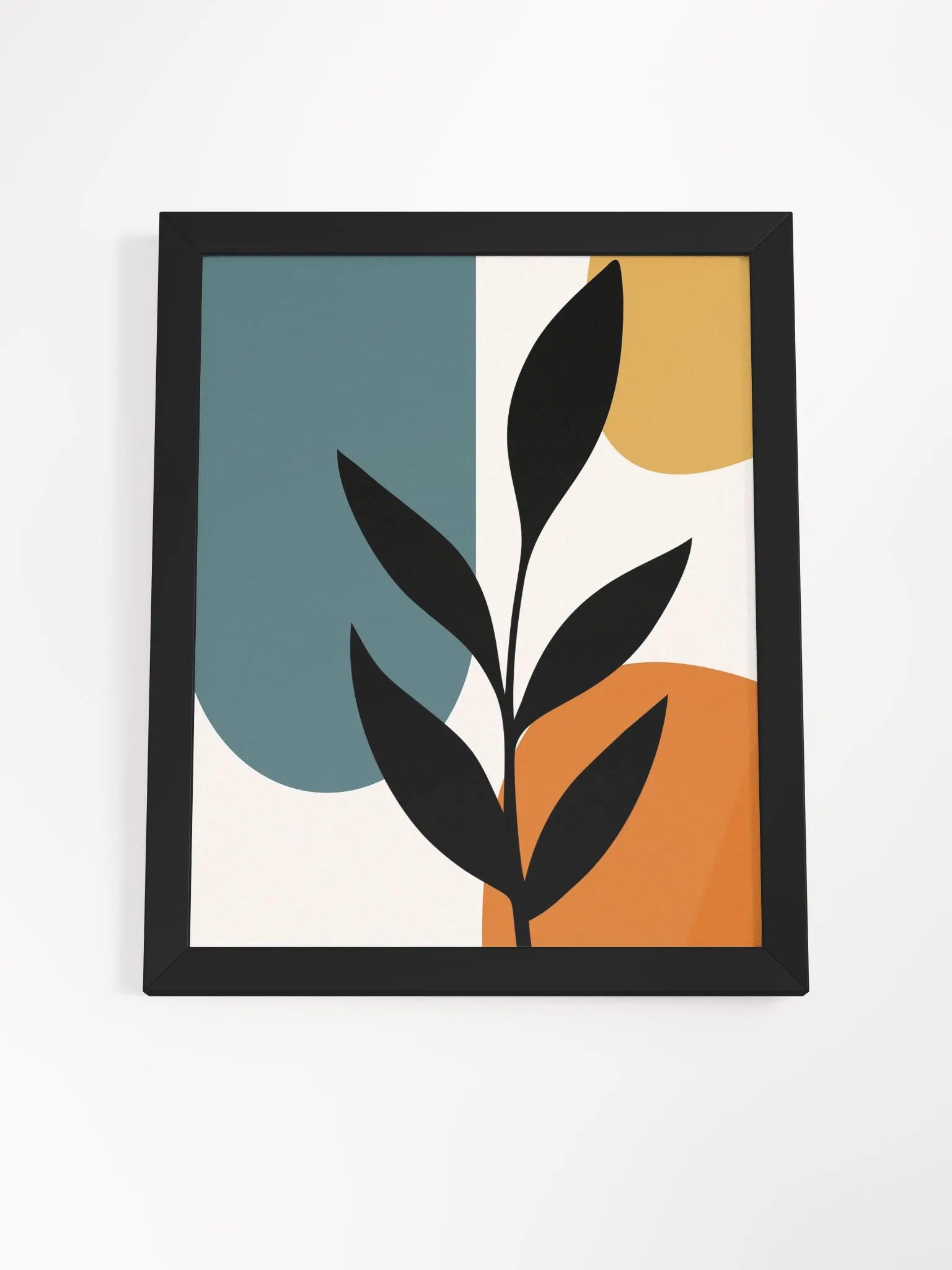 Abstract Botanical Silhouette Framed Poster product image (65)