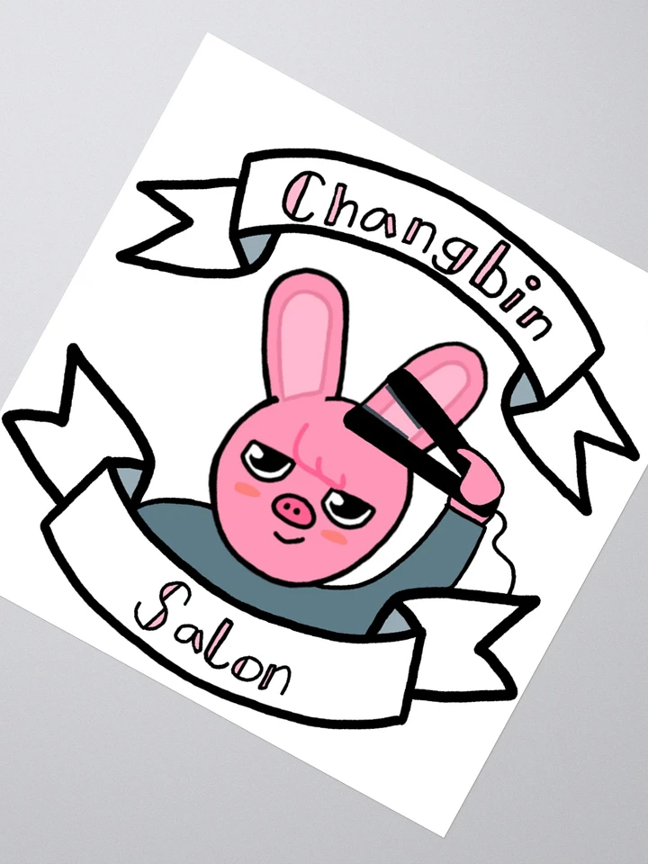 Changbin salon Large sticker product image (2)