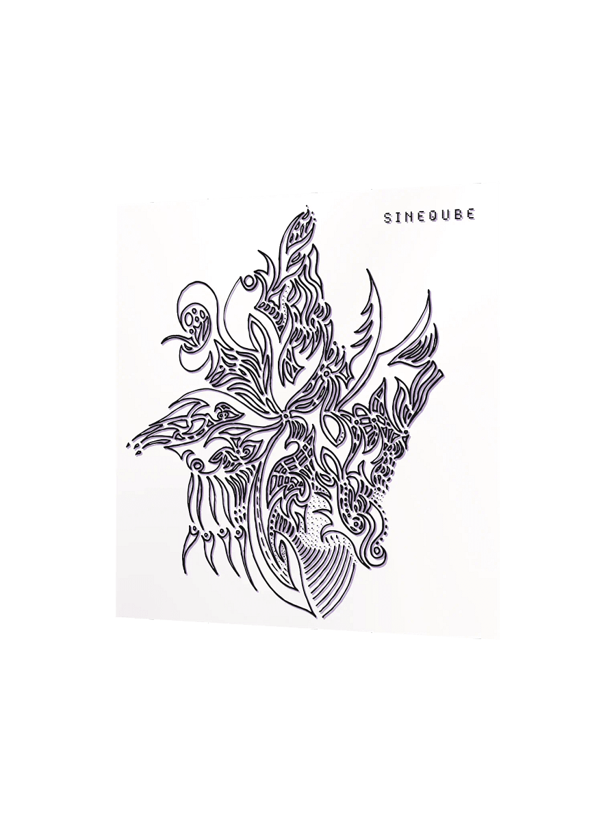 Album Cover Art Print Sineqube's "Abiogenesis" product image (3)