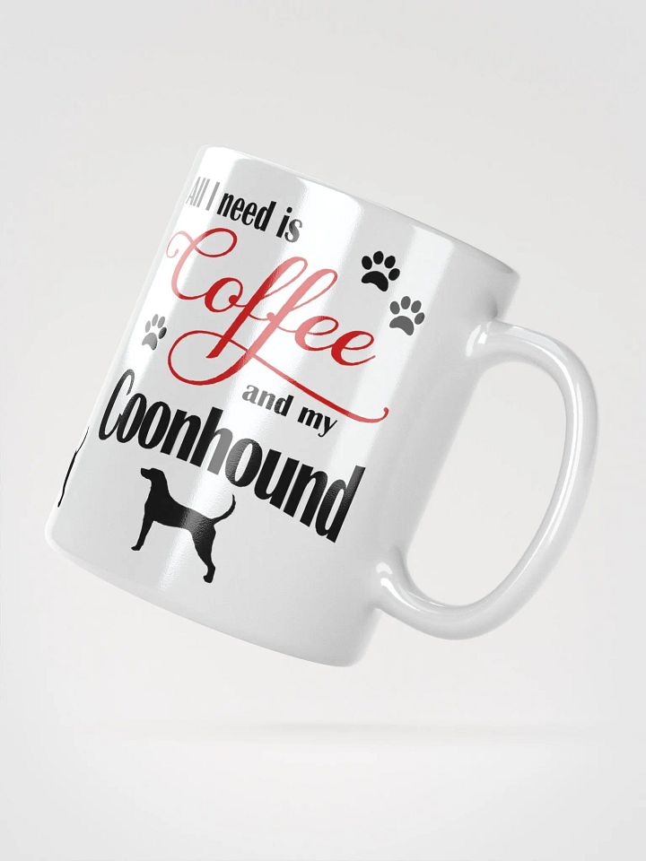 Coffee and my Coonhound Mug product image (2)