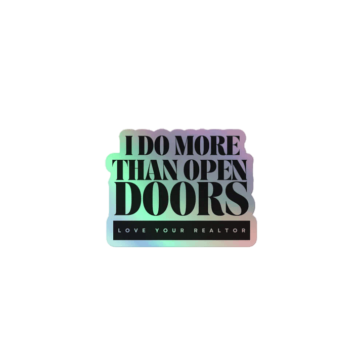 I DO MORE - Stickers product image (1)