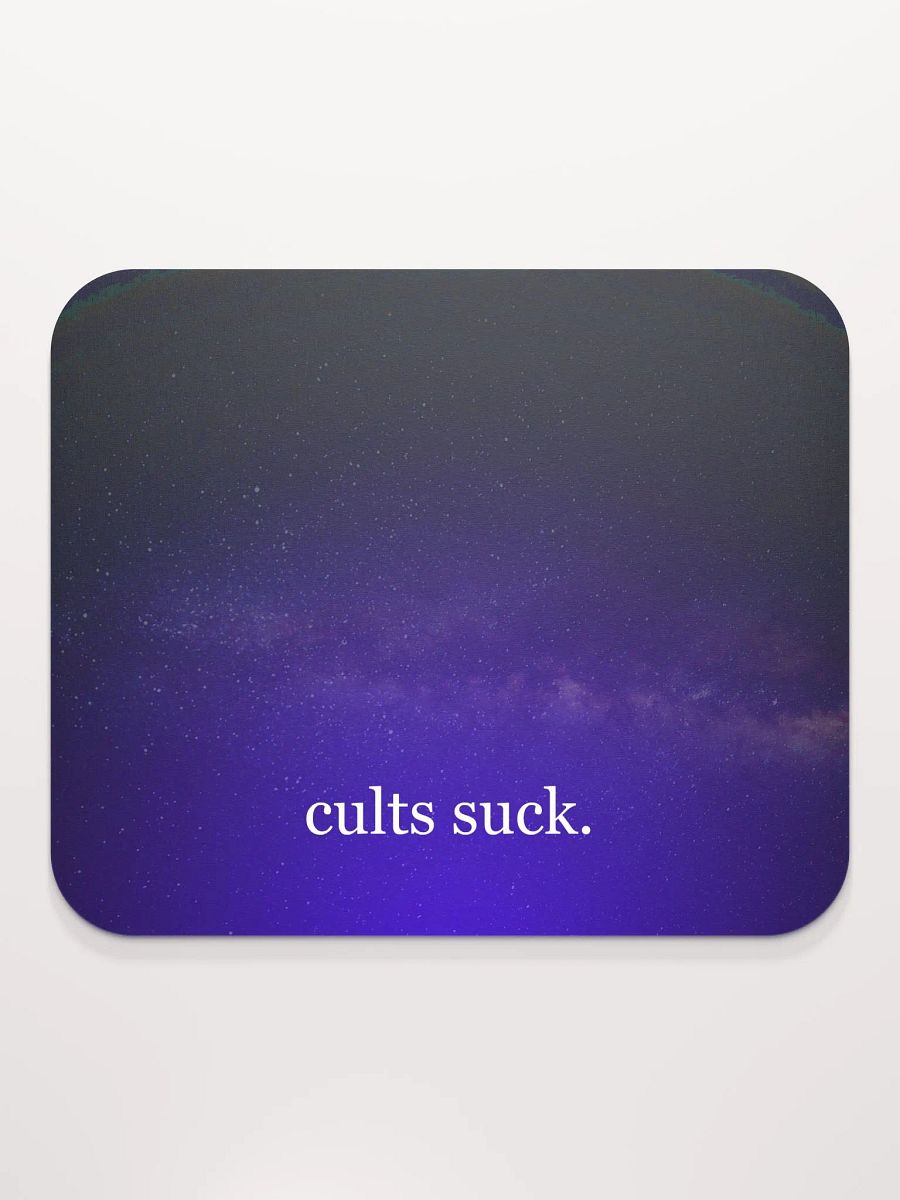 Cults Suck Mousepad product image (2)