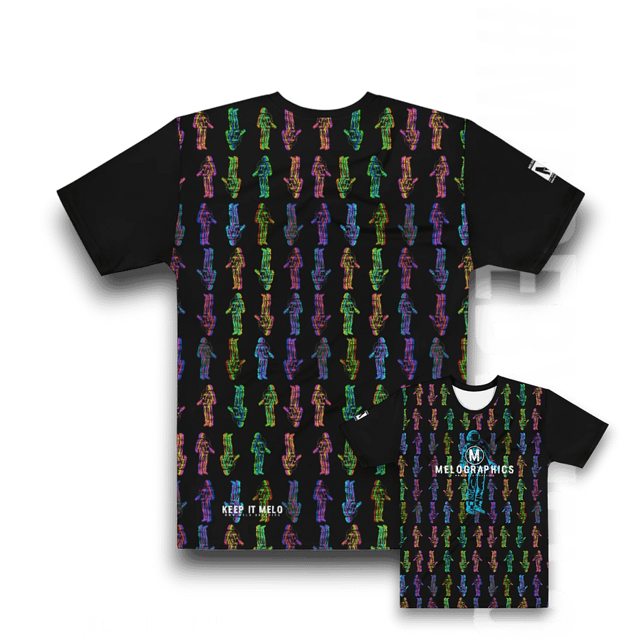 RGB on Repeat - Ultimate T-Shirt | #MadeByMELO product image (3)